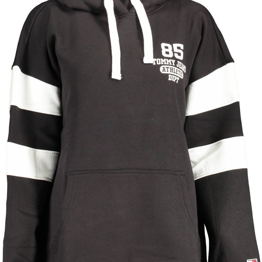TOMMY HILFIGER FELPA SENZA ZIP DONNA NERO