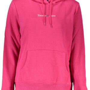 TOMMY HILFIGER FELPA SENZA ZIP DONNA ROSA