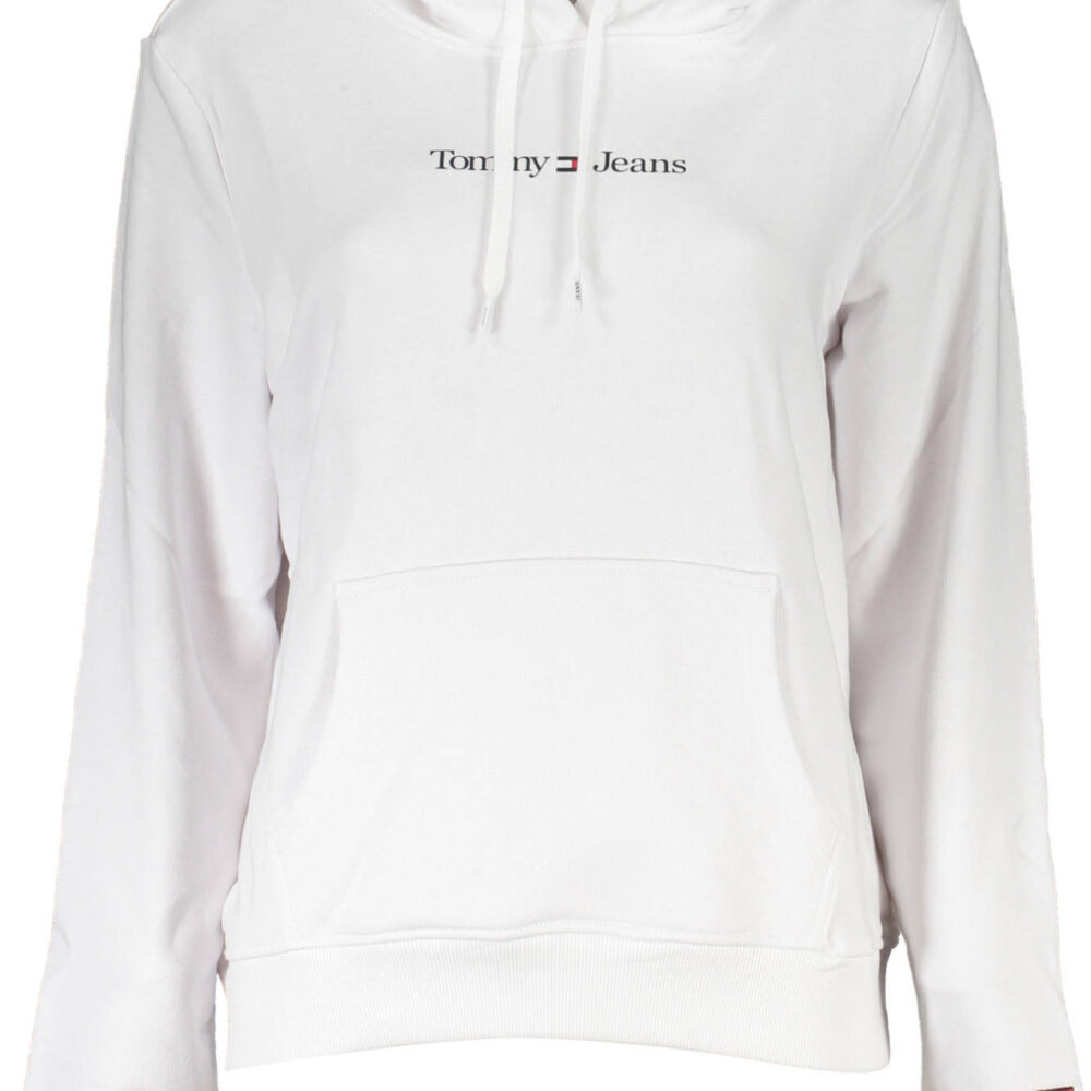 TOMMY HILFIGER FELPA SENZA ZIP DONNA BIANCO