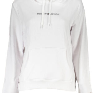 TOMMY HILFIGER FELPA SENZA ZIP DONNA BIANCO