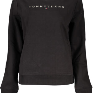 TOMMY HILFIGER FELPA SENZA ZIP DONNA NERO