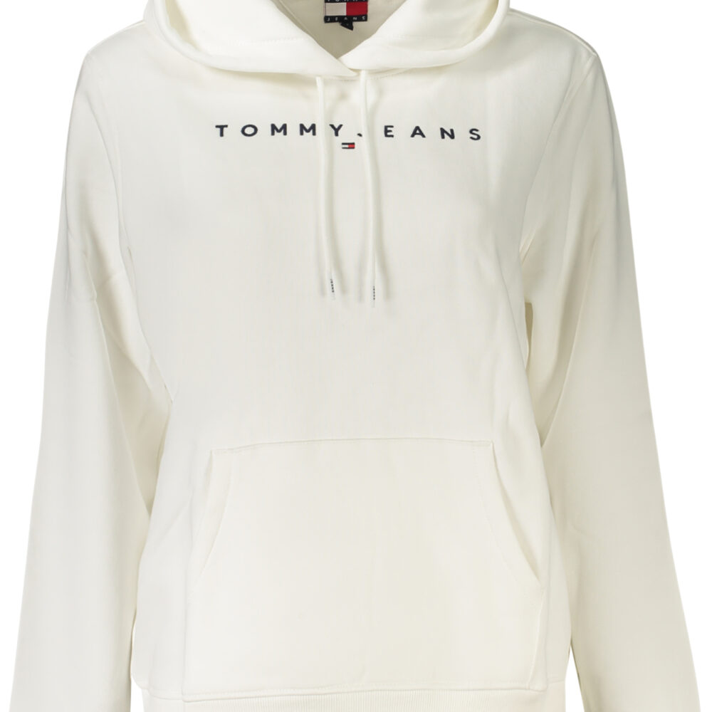 TOMMY HILFIGER FELPA SENZA ZIP DONNA BIANCO