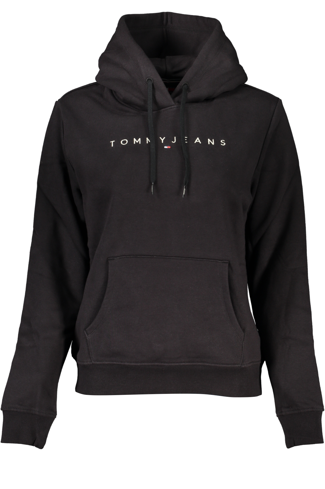 TOMMY HILFIGER FELPA SENZA ZIP DONNA NERO