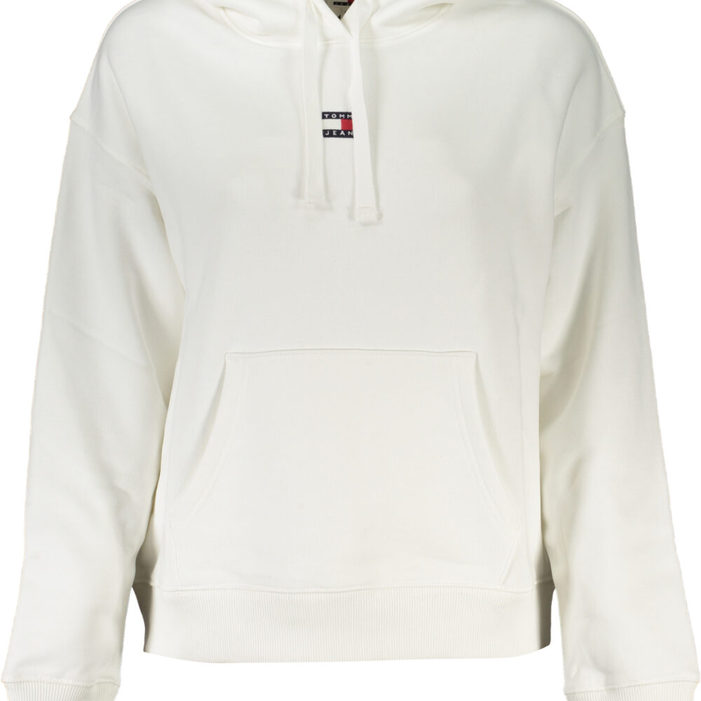 TOMMY HILFIGER FELPA SENZA ZIP DONNA BIANCO