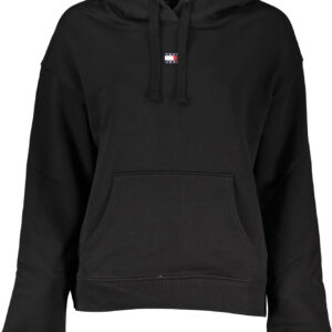 TOMMY HILFIGER FELPA SENZA ZIP DONNA NERO