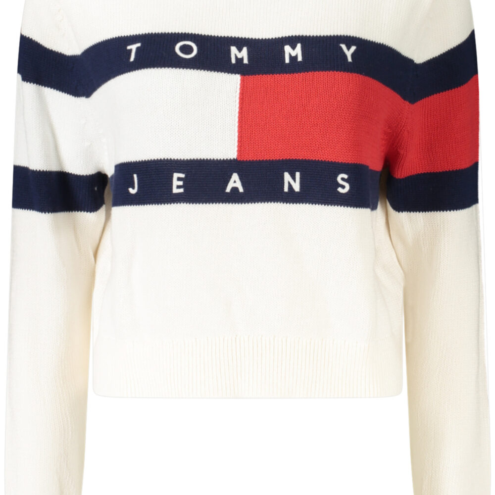 TOMMY HILFIGER MAGLIA DONNA BIANCO