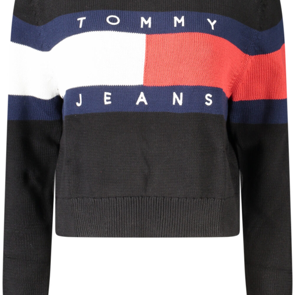TOMMY HILFIGER MAGLIA DONNA NERO