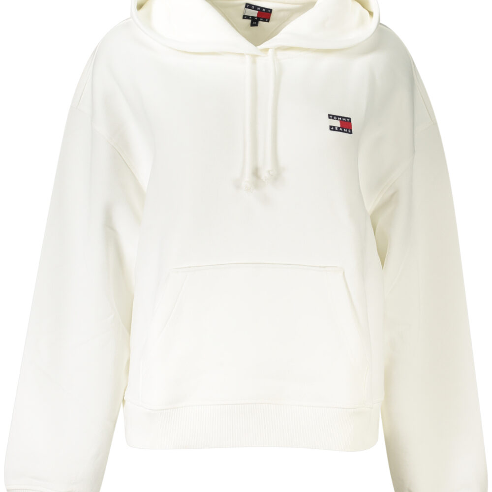 TOMMY HILFIGER FELPA SENZA ZIP DONNA BIANCO