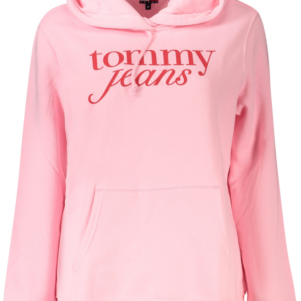 TOMMY HILFIGER FELPA SENZA ZIP DONNA ROSA