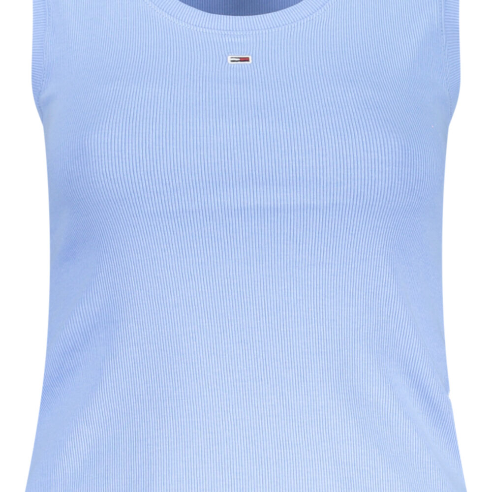 TOMMY HILFIGER CANOTTA DONNA AZZURRO