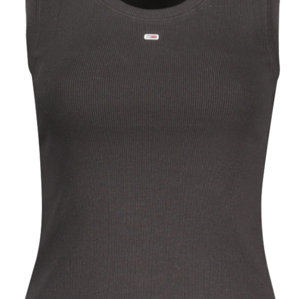 TOMMY HILFIGER CANOTTA DONNA NERO
