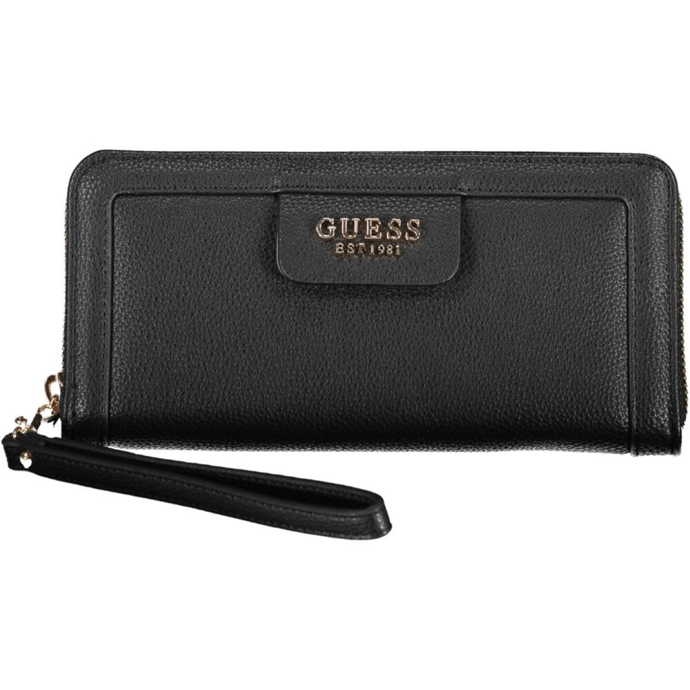 GUESS JEANS PORTAFOGLIO DONNA NERO