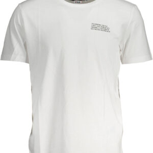 FILA T-SHIRT MANICHE CORTE UOMO BIANCO