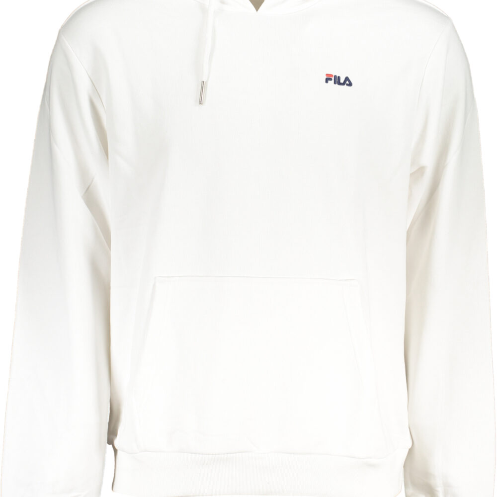FILA FELPA SENZA ZIP UOMO BIANCO
