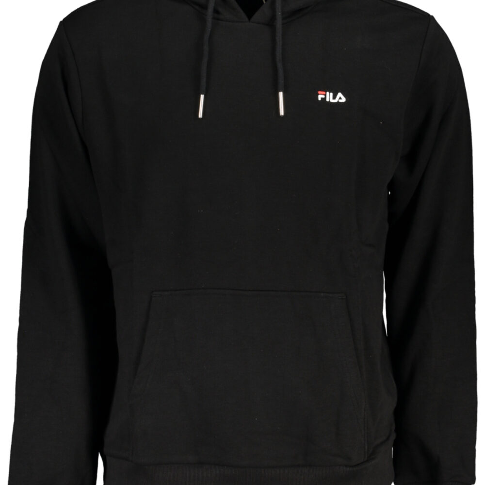 FILA FELPA SENZA ZIP UOMO NERO