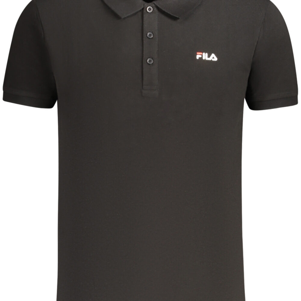 FILA POLO MANICHE CORTE UOMO NERO