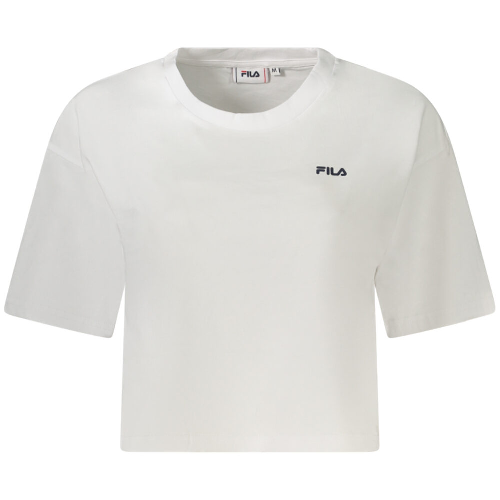 FILA T-SHIRT MANICHE CORTE DONNA BIANCO