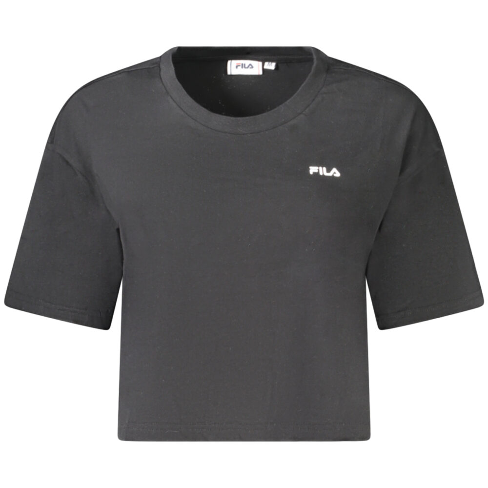 FILA T-SHIRT MANICHE CORTE DONNA NERO