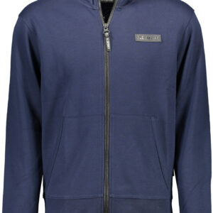 PLEIN SPORT FELPA CON ZIP UOMO BLU