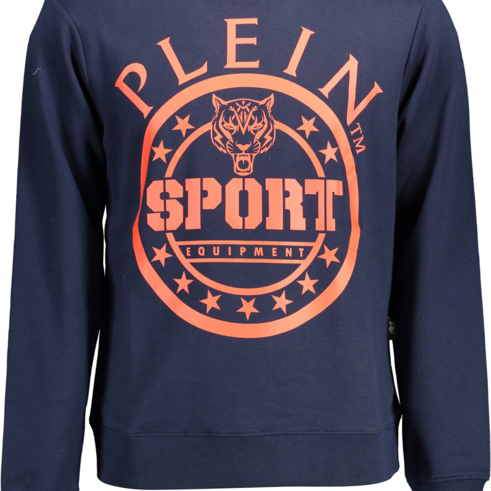 PLEIN SPORT FELPA SENZA ZIP UOMO BLU
