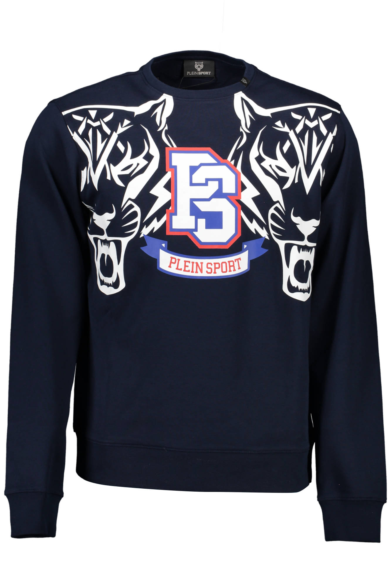 PLEIN SPORT FELPA SENZA ZIP UOMO BLU