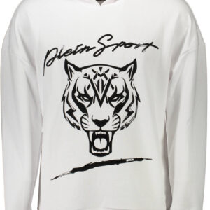 PLEIN SPORT FELPA SENZA ZIP UOMO BIANCO
