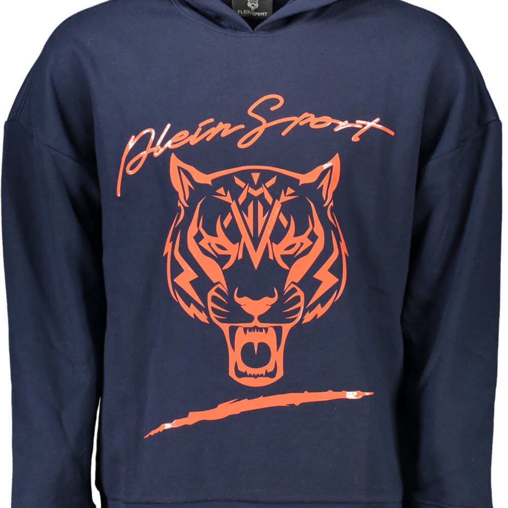 PLEIN SPORT FELPA SENZA ZIP UOMO BLU