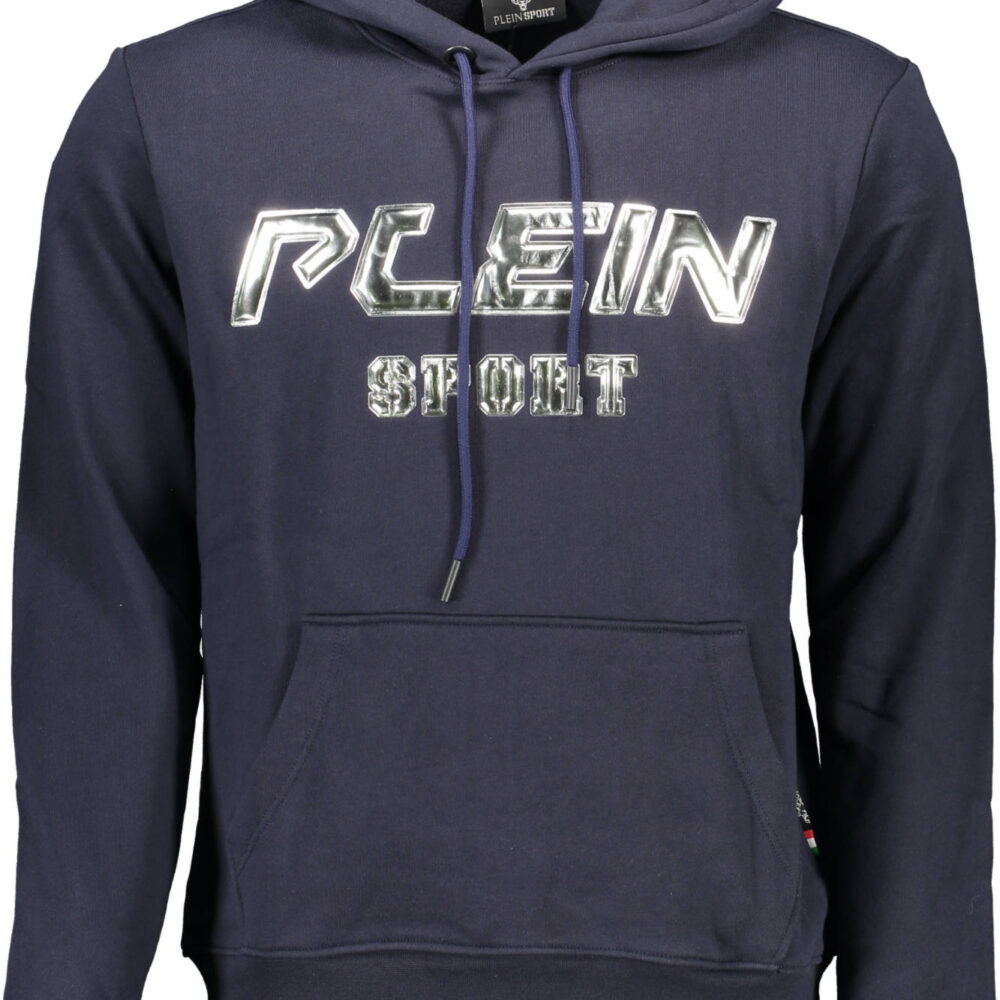 PLEIN SPORT FELPA SENZA ZIP UOMO BLU