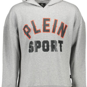 PLEIN SPORT FELPA SENZA ZIP UOMO GRIGIO