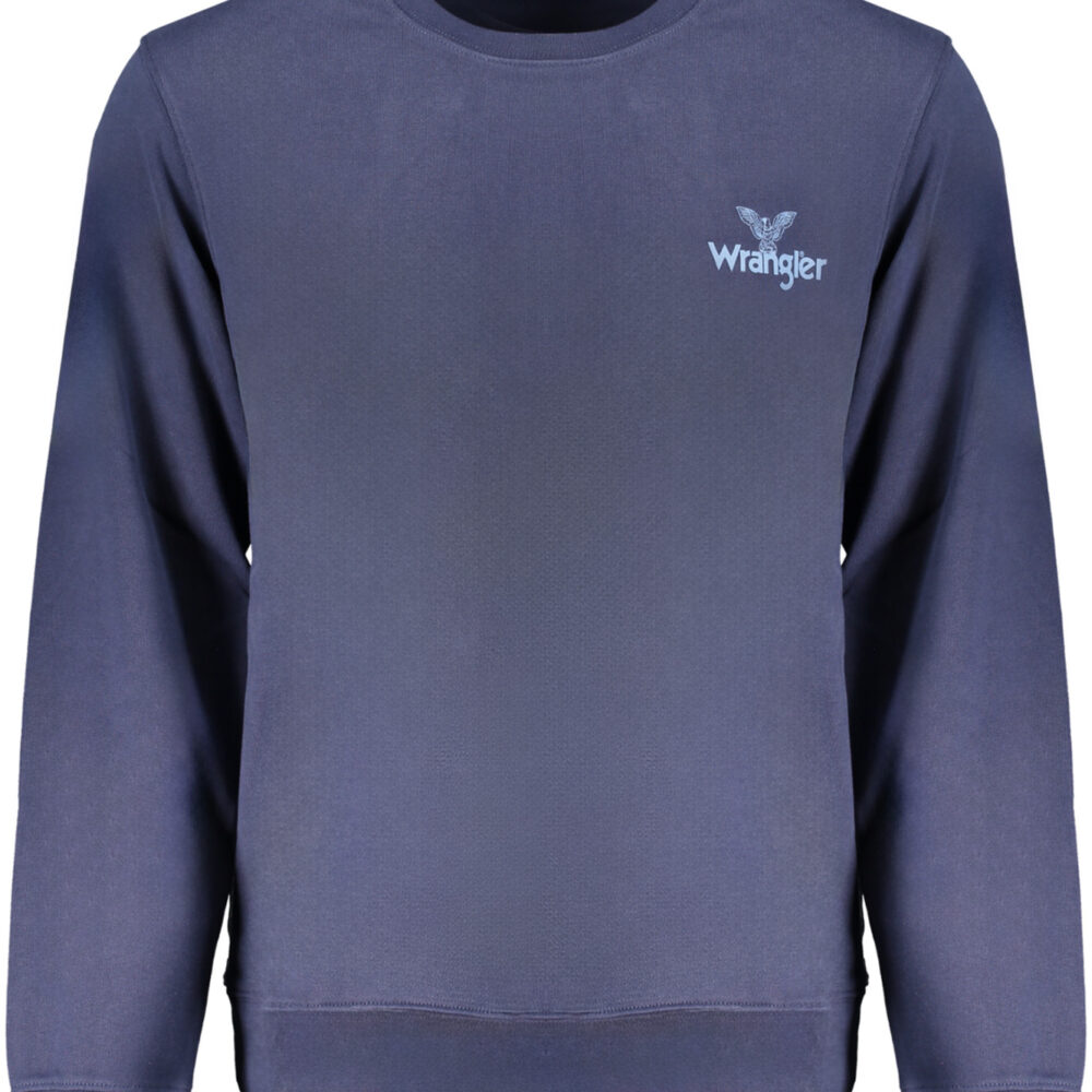 WRANGLER FELPA SENZA ZIP UOMO BLU