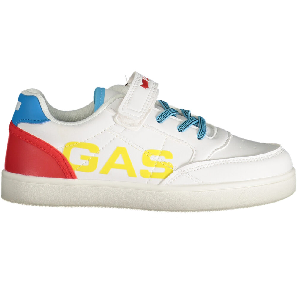 GAS CALZATURA SPORTIVA BAMBINO BIANCO