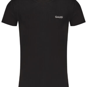 GAUDÌ T-SHIRT MANICHE CORTE UOMO NERO