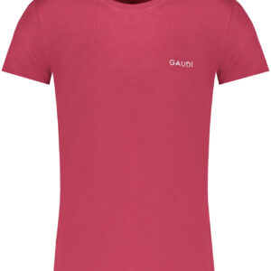GAUDÌ T-SHIRT MANICHE CORTE UOMO ROSSO