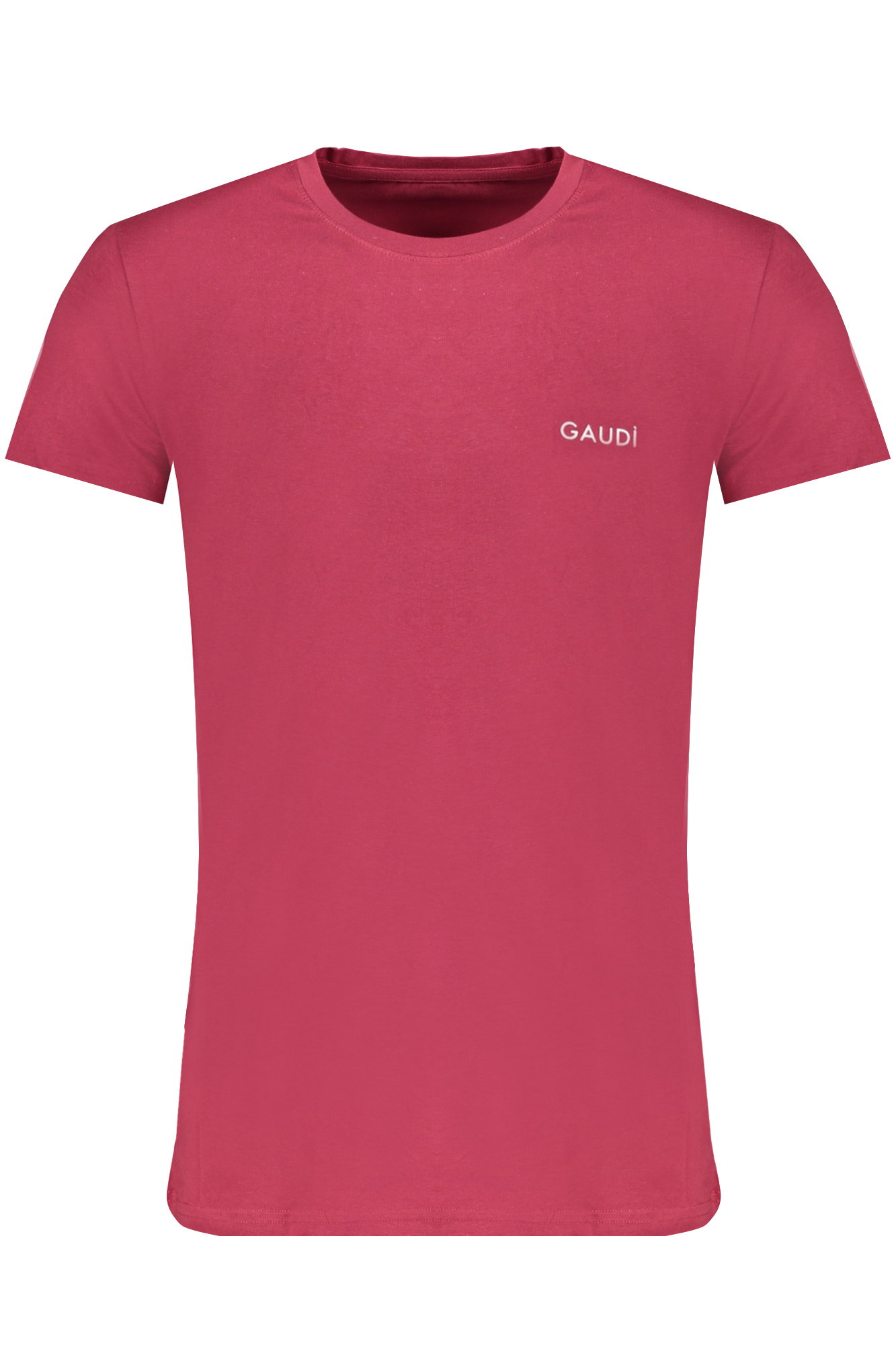GAUDÌ T-SHIRT MANICHE CORTE UOMO ROSSO