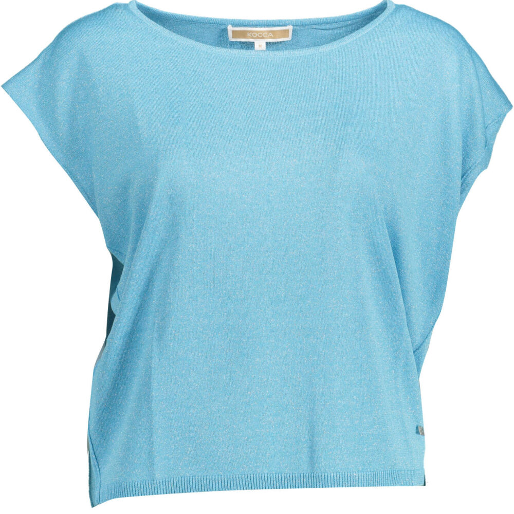 KOCCA T-SHIRT SENZA MANICHE DONNA AZZURRO