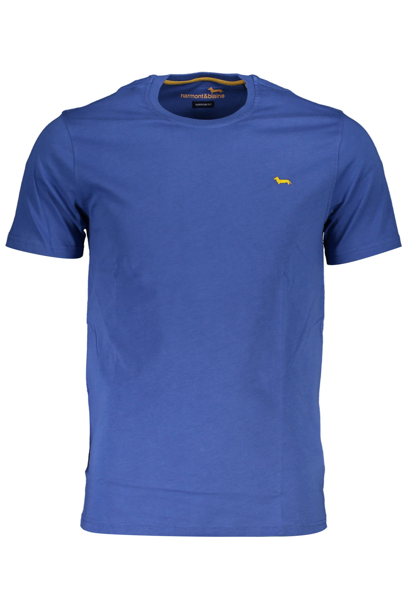 HARMONT & BLAINE T-SHIRT MANICHE CORTE UOMO BLU