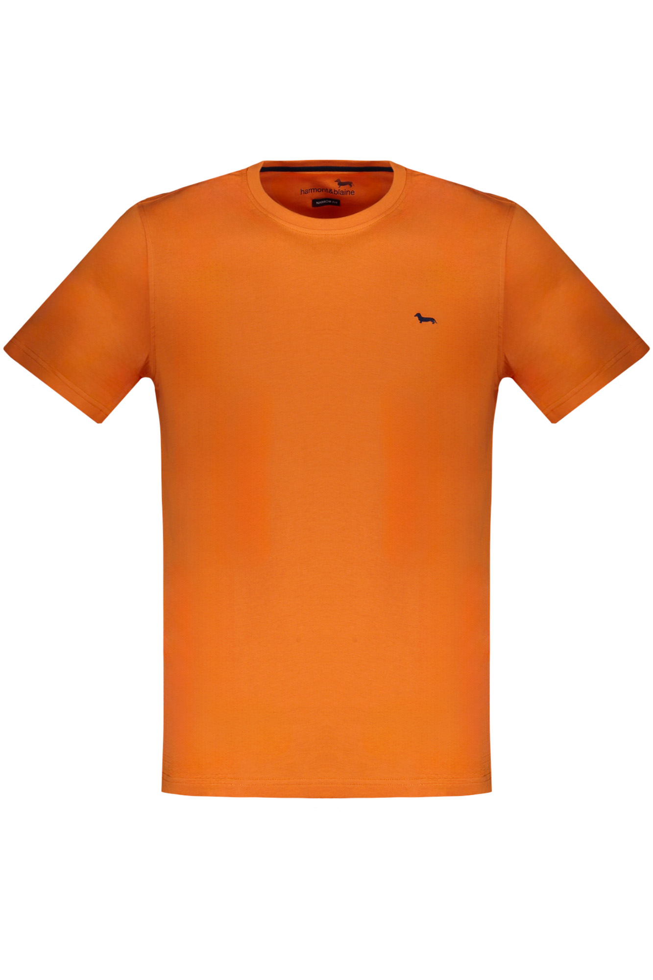 HARMONT & BLAINE T-SHIRT MANICHE CORTE UOMO ARANCIO