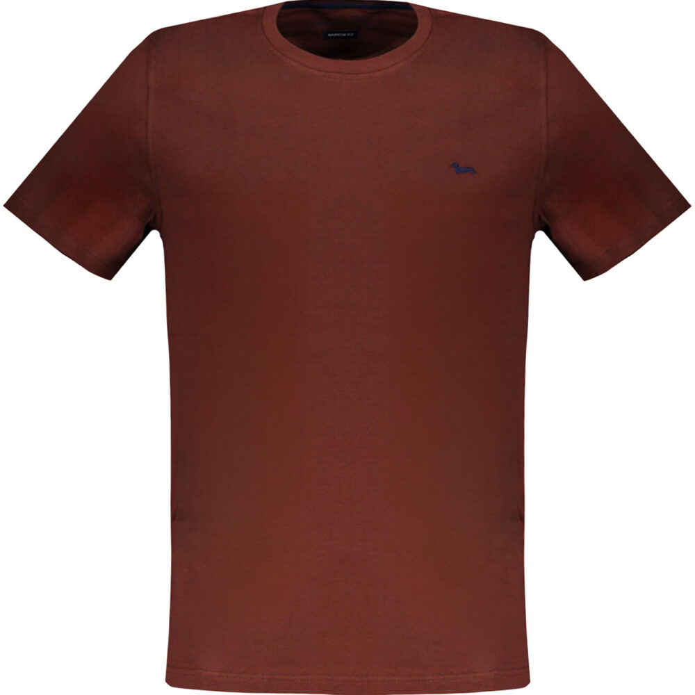 HARMONT & BLAINE T-SHIRT MANICHE CORTE UOMO MARRONE