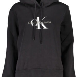 CALVIN KLEIN FELPA SENZA ZIP DONNA NERO