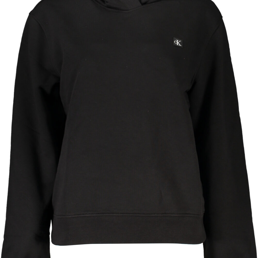 CALVIN KLEIN FELPA SENZA ZIP DONNA NERO