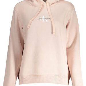 CALVIN KLEIN FELPA SENZA ZIP DONNA ROSA