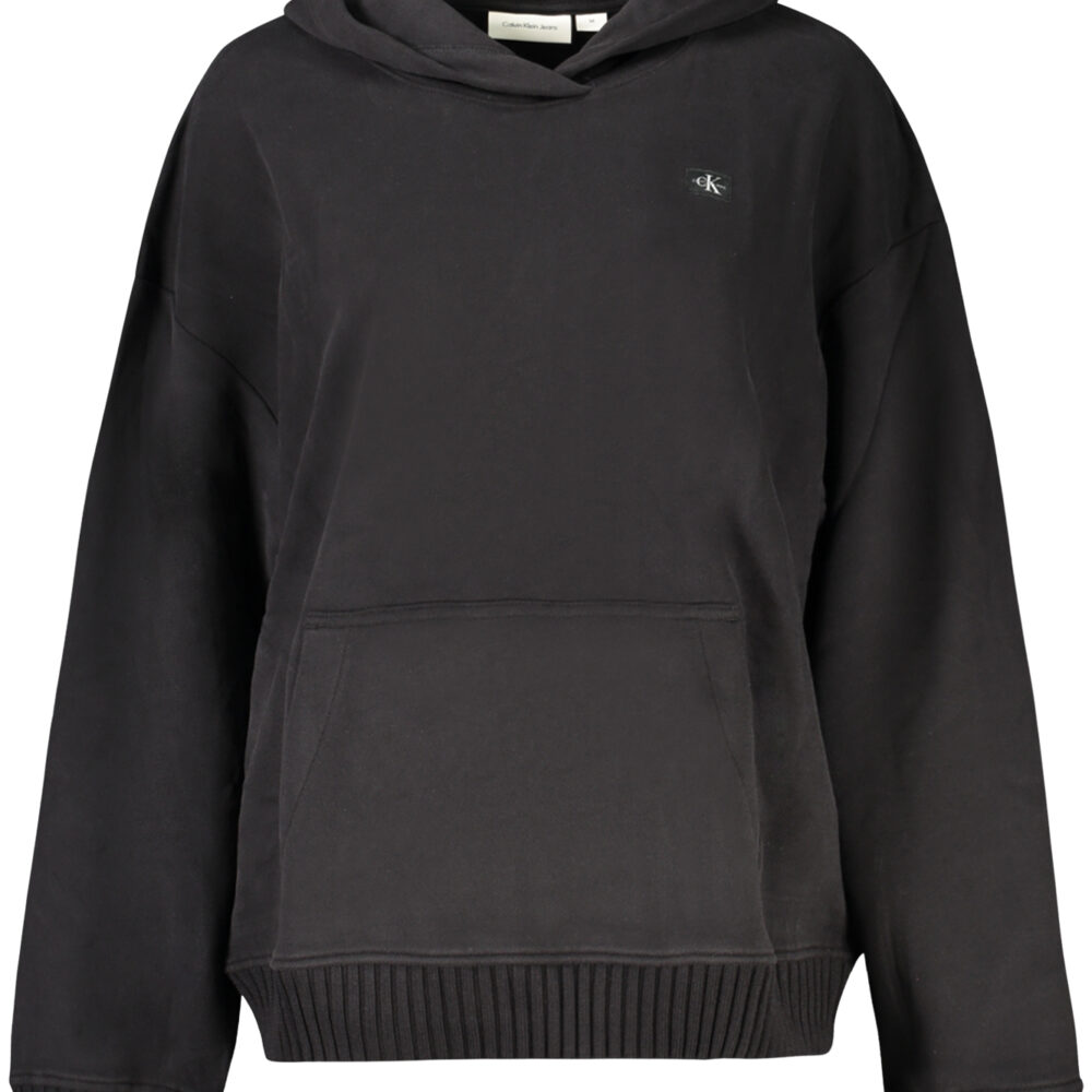 CALVIN KLEIN FELPA SENZA ZIP DONNA NERO