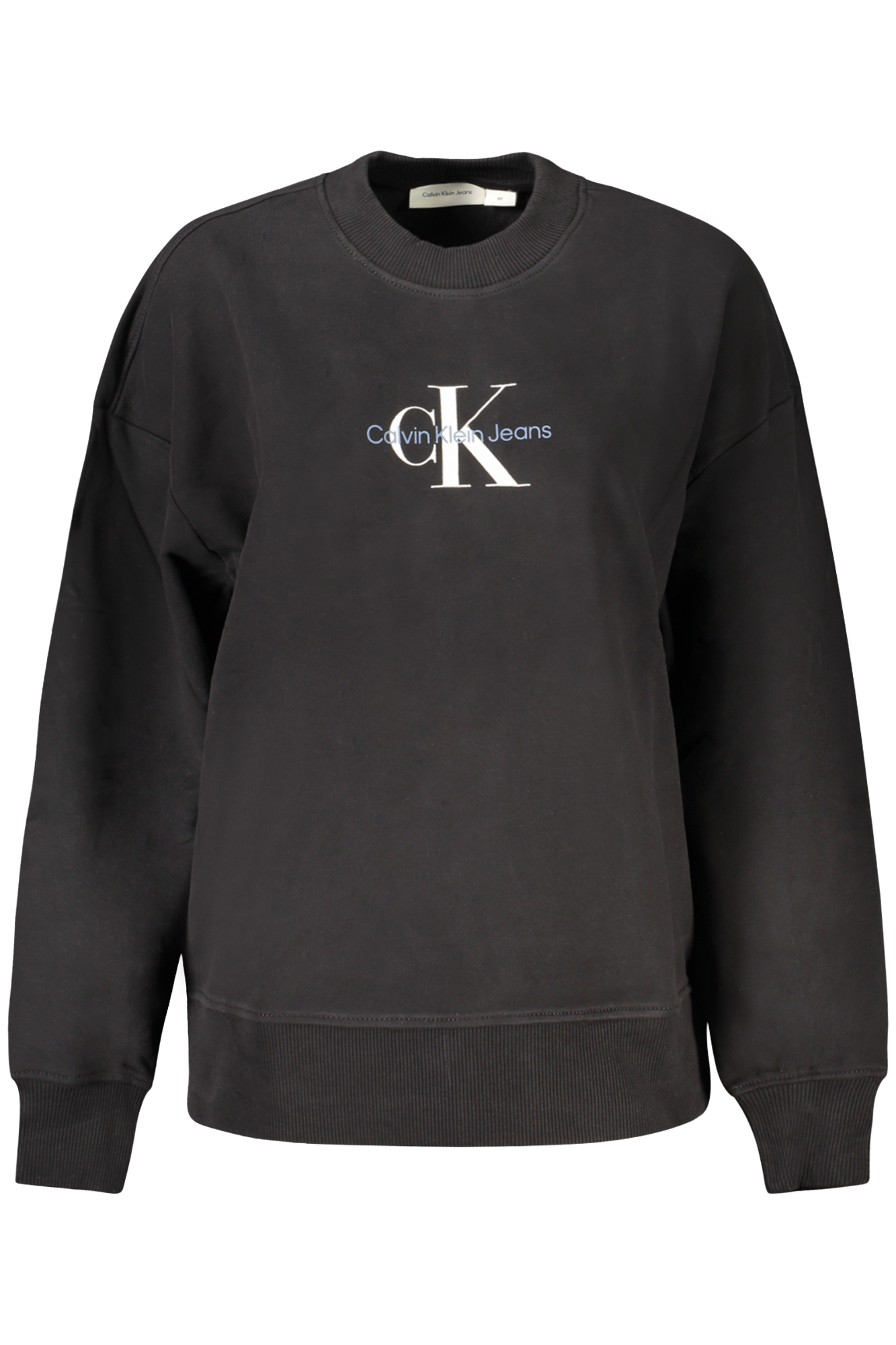 CALVIN KLEIN FELPA SENZA ZIP DONNA NERO