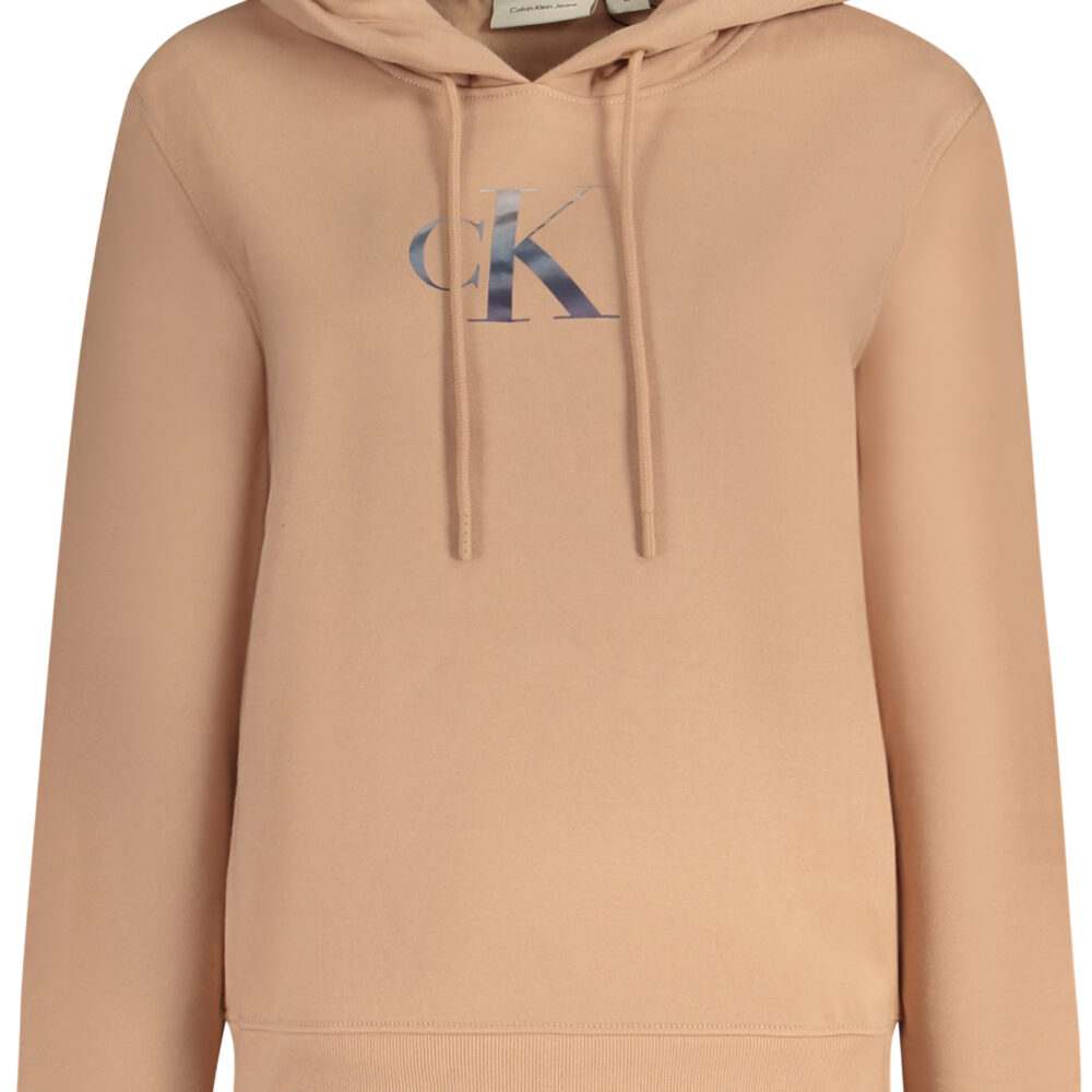 CALVIN KLEIN FELPA SENZA ZIP DONNA ROSA