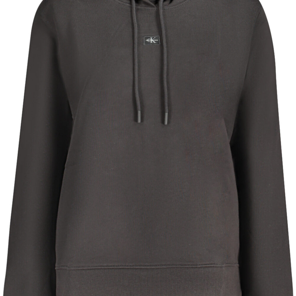 CALVIN KLEIN FELPA SENZA ZIP DONNA NERO