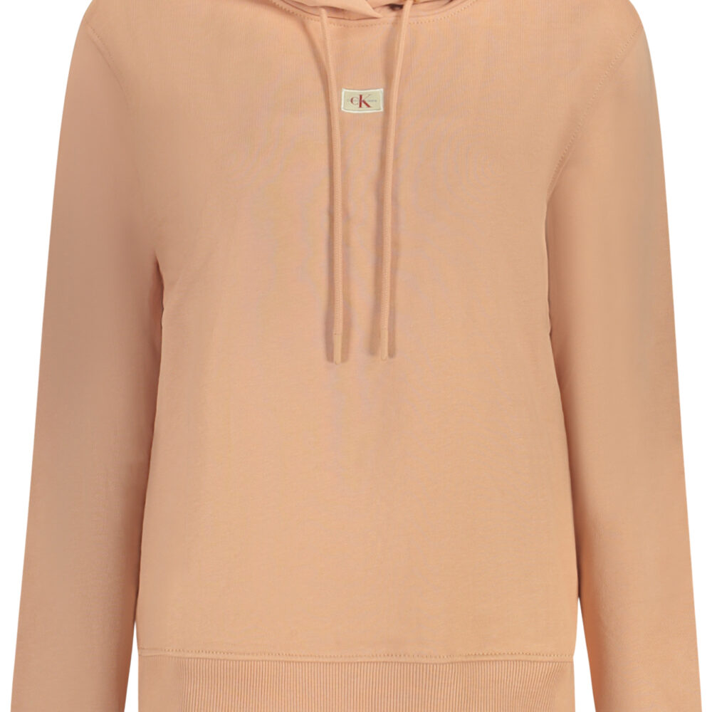 CALVIN KLEIN FELPA SENZA ZIP DONNA ROSA