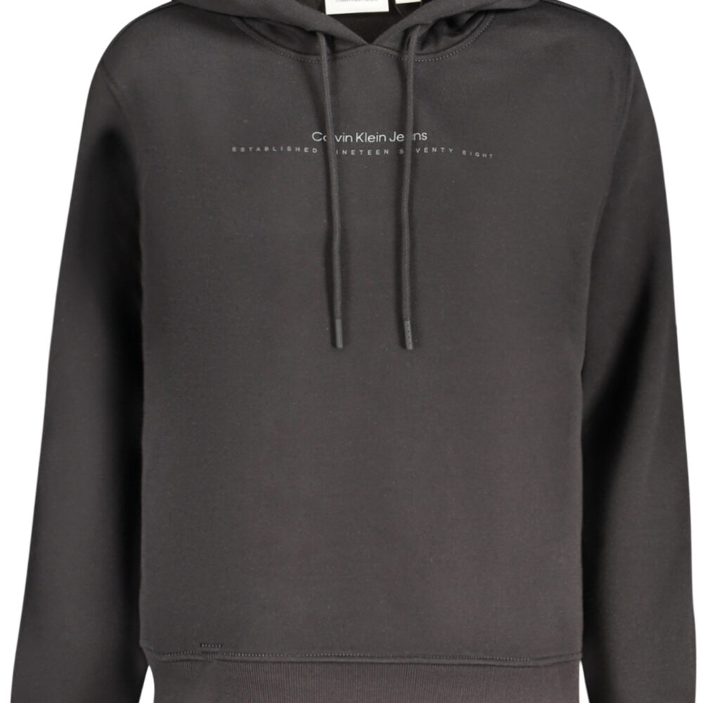 CALVIN KLEIN FELPA SENZA ZIP DONNA NERO