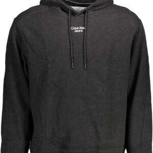CALVIN KLEIN FELPA SENZA ZIP UOMO NERO