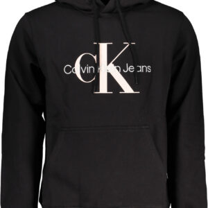 CALVIN KLEIN FELPA SENZA ZIP UOMO NERO
