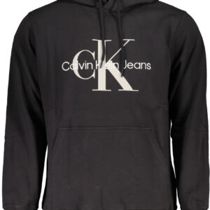 CALVIN KLEIN FELPA SENZA ZIP UOMO NERO